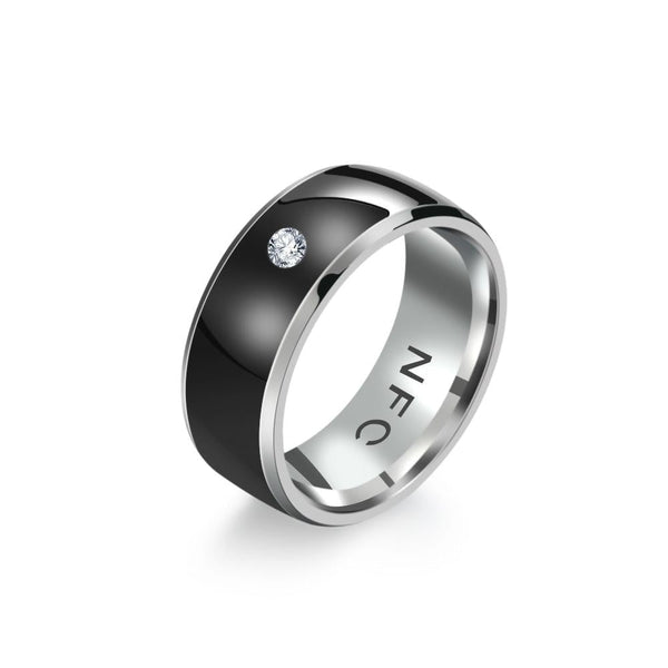 Full Ceramic Waterproof 213 NFC Smart Ring for IOS Android With
